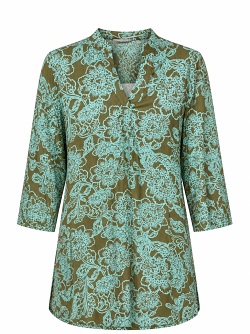CCL, Bluse, 3/4 Arm, mint-oliv